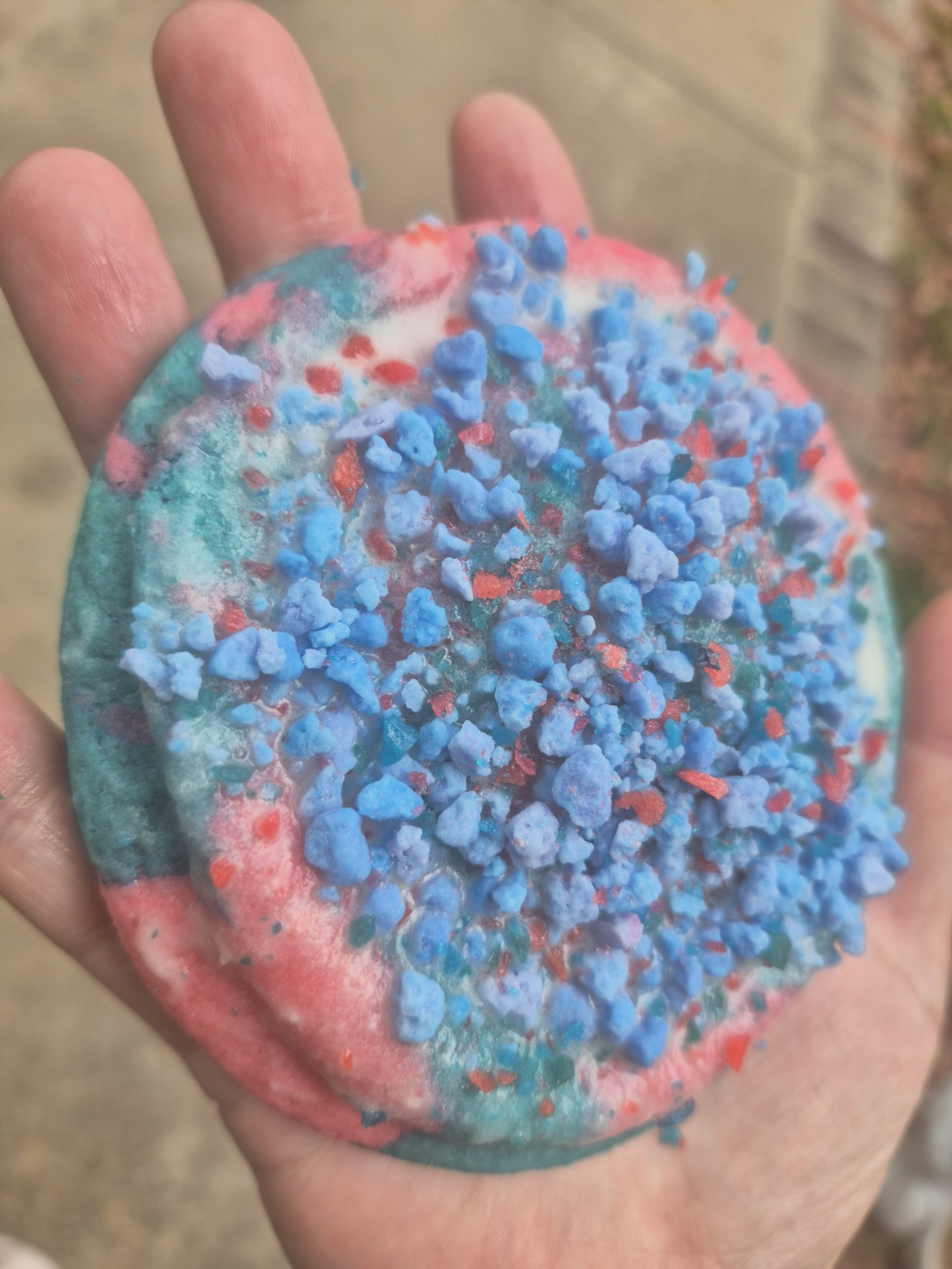 cotton candy stuffed cookies